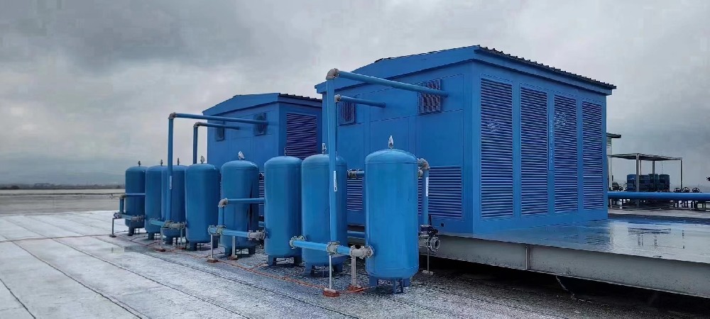 某工業廢物處理廠更換變頻螺桿空壓機案例